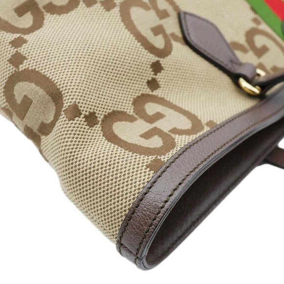 Gucci  Ophidia Medium GG Supreme Canvas Tote Bag Beige 631685 - Picture 6 of 14